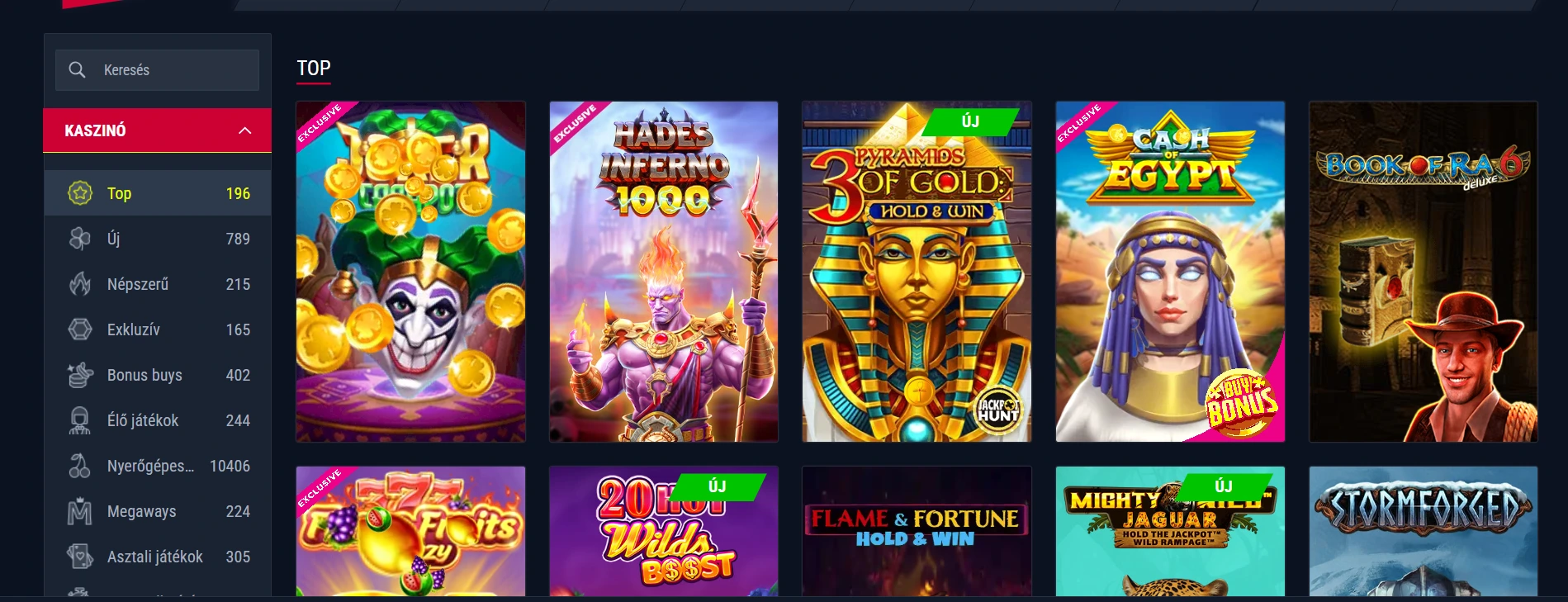 rabona casino games