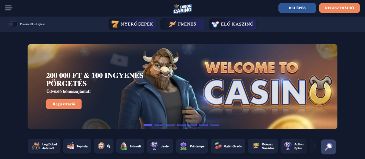 Bison Main Page