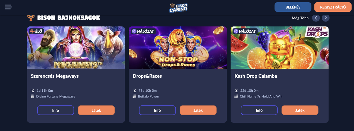 Bison Slots Bonus