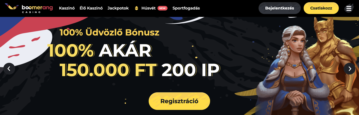 Boomerang Main Page