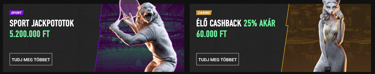 Betinia bónuszok