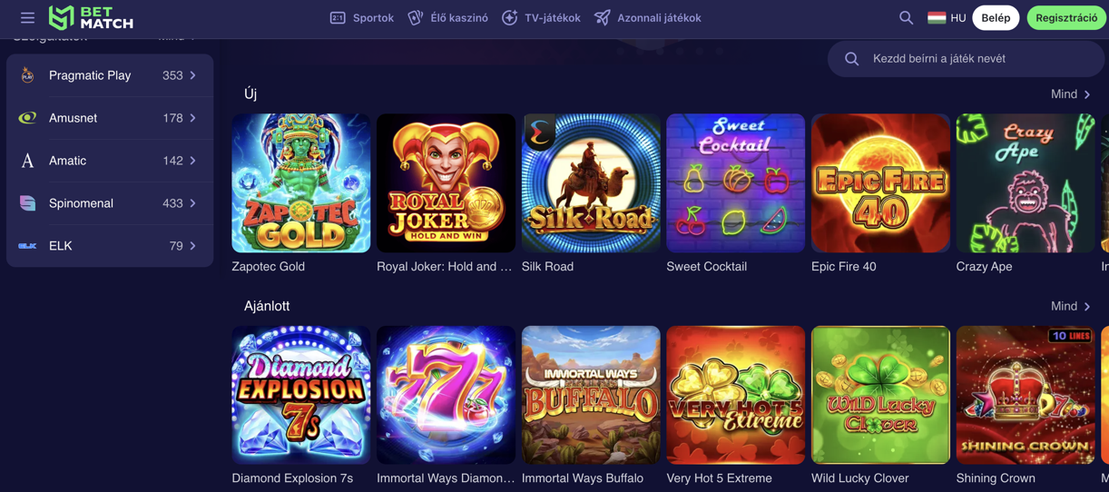 Betmatch Slots