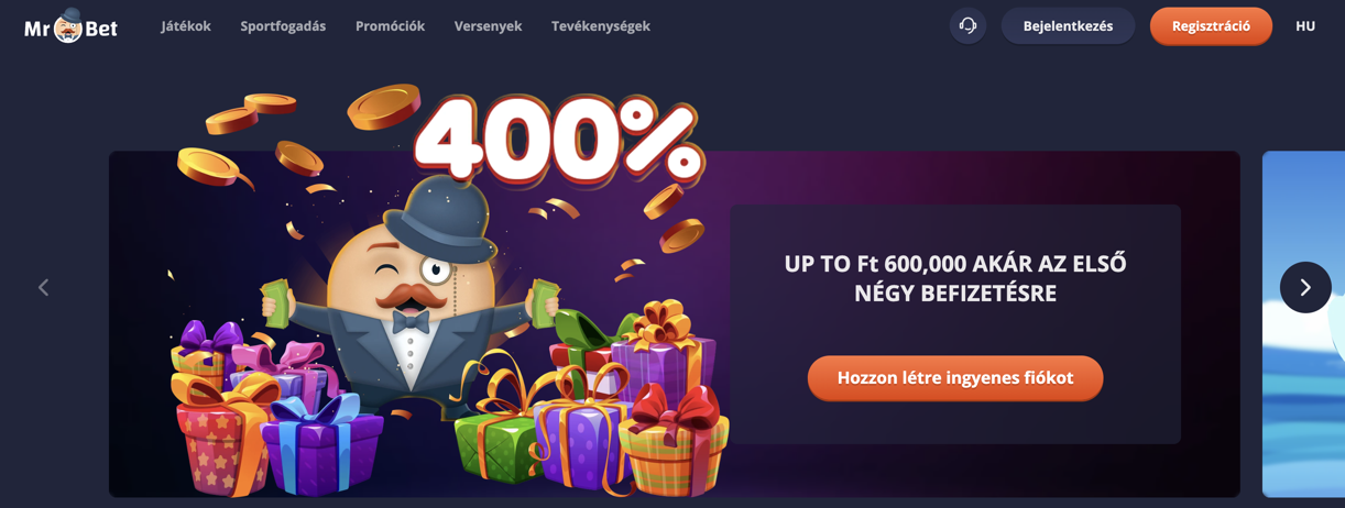Mr Bet Main Page