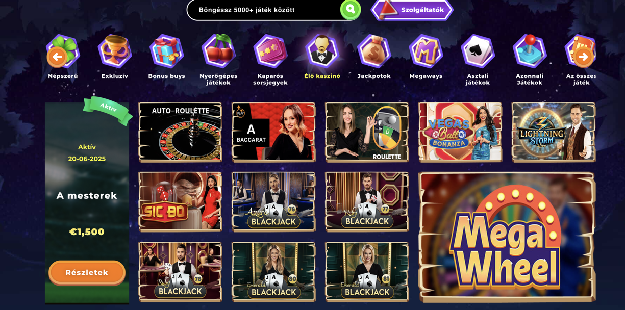 Wazamba Live Casino