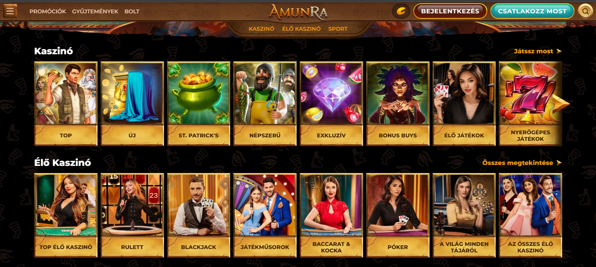 Amunra Slots