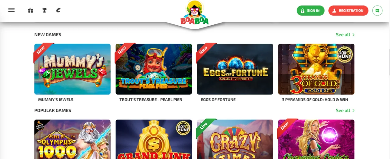 BoaBoa Games