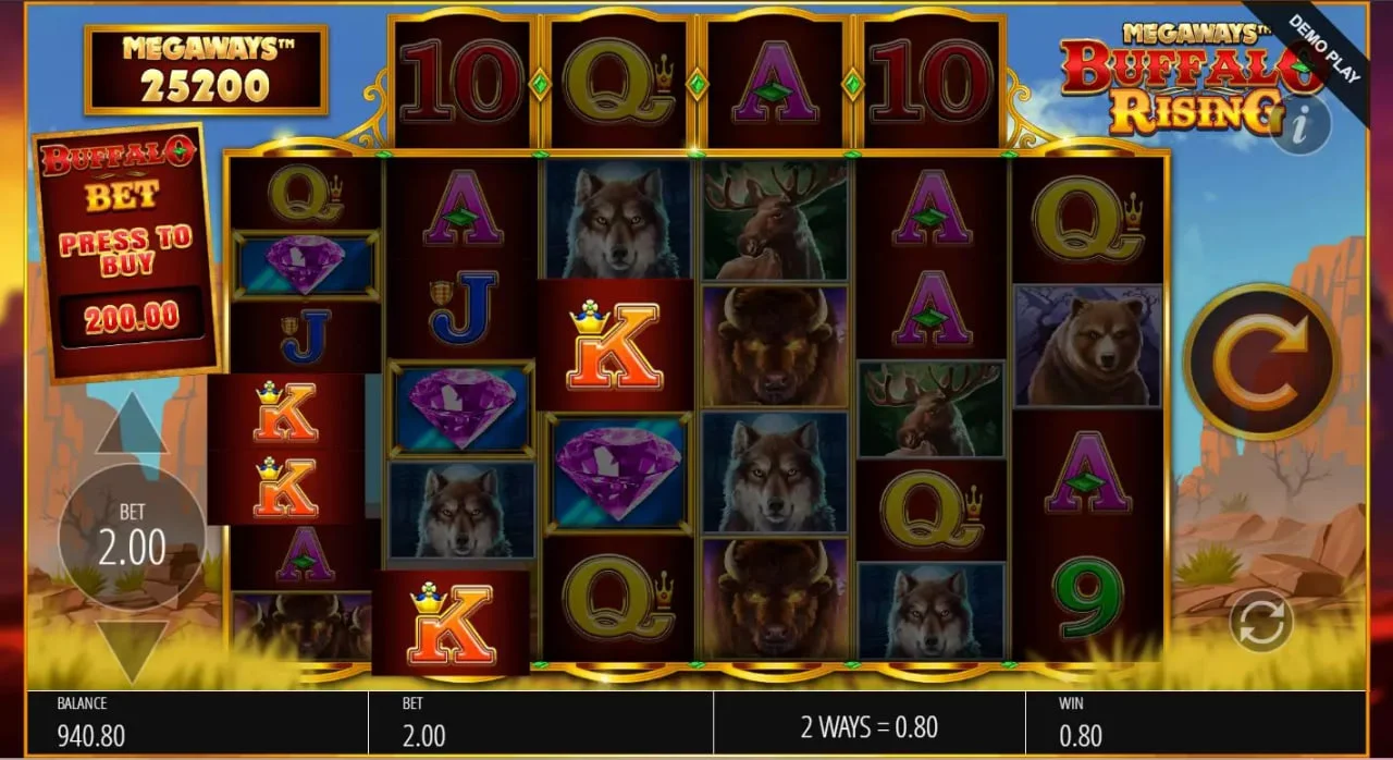 Buffalo Rising Megaways Slot