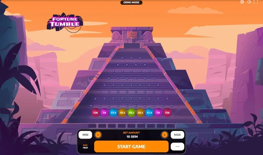 Fortune Tumble nyerőgép screnshoot