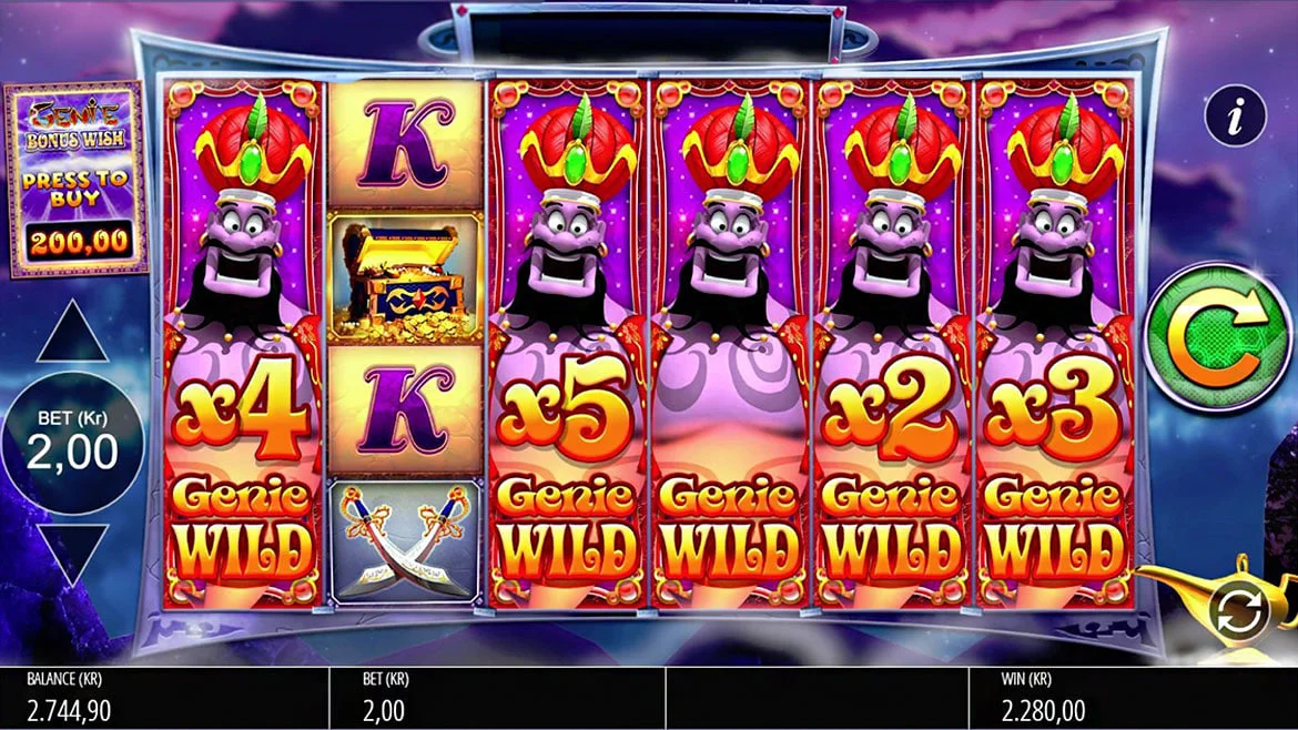 Genie Jackpots Megaways Slot