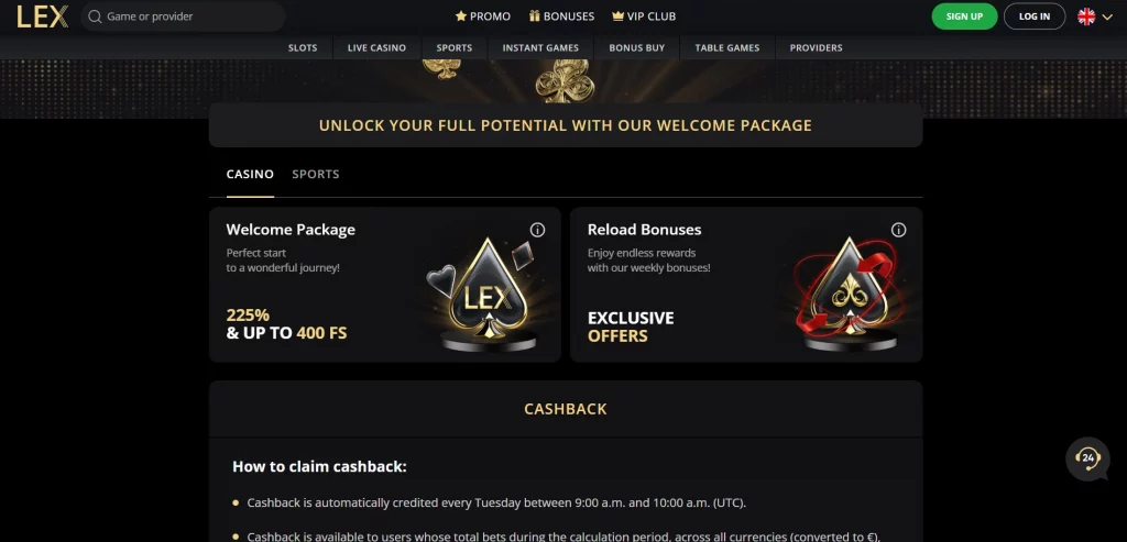 lex bonus