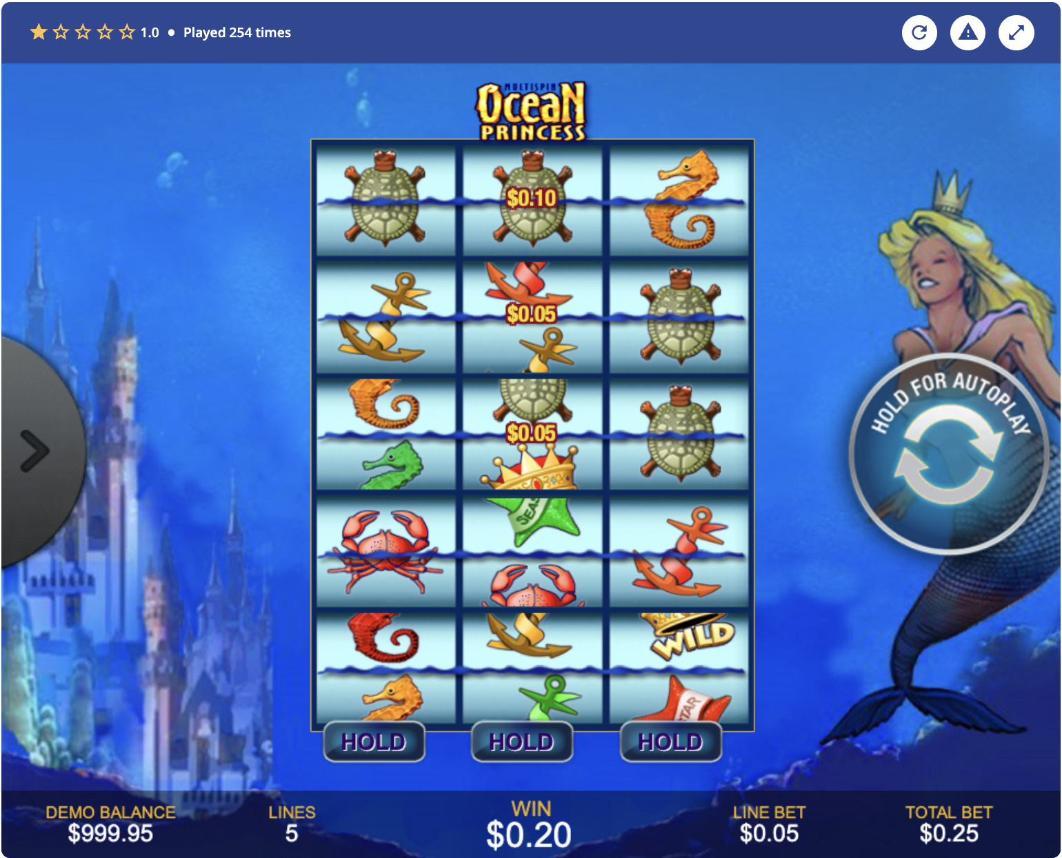 Ocean Princess Slots