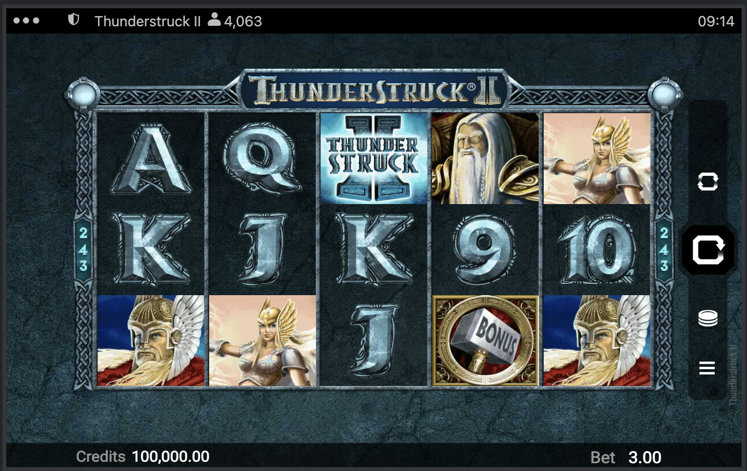 Thunderstruck II Slot
