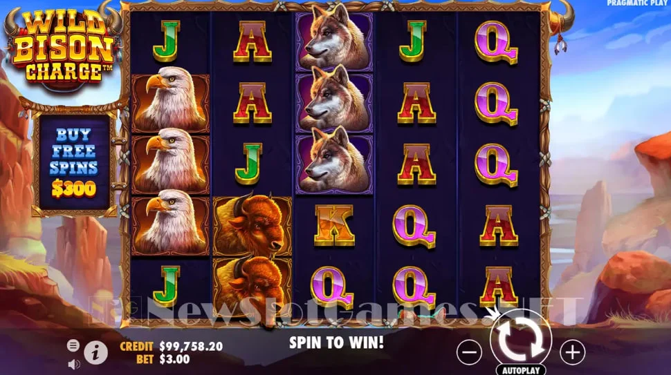 Wild Bison Charge Slot